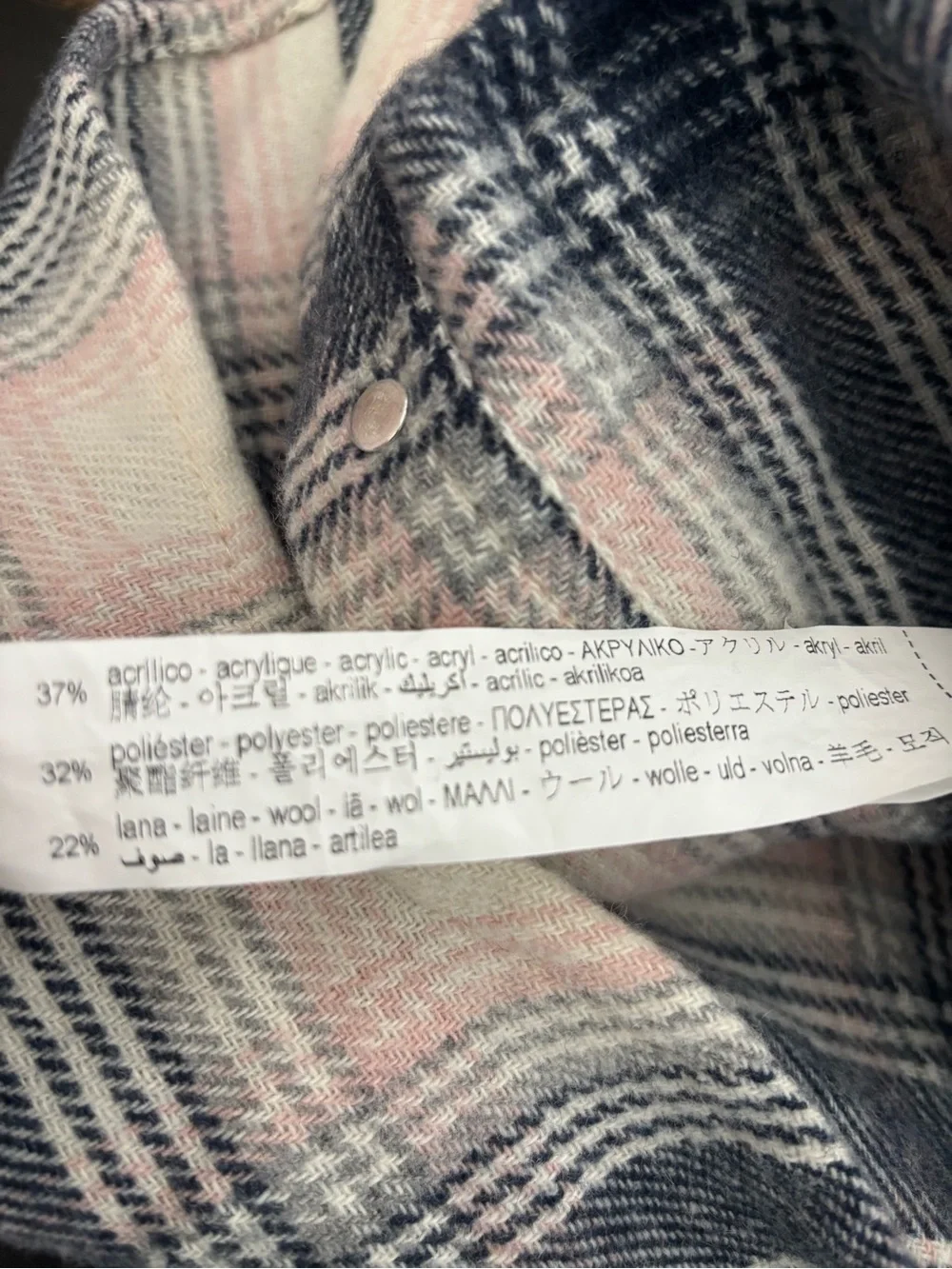 Zara girls flannel